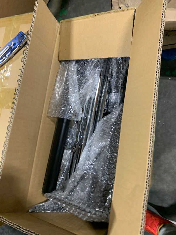 Photo 1 of *** SET OF 2 BOXES*** Correll 48" Octagonal Shaped Classroom Activity Table, Height Adjustable (19"-29") Markerboard/Dry Erase Durable High Pressure Top, Red Edge, Black/Chrome Legs, School Furniture, Made in The USA