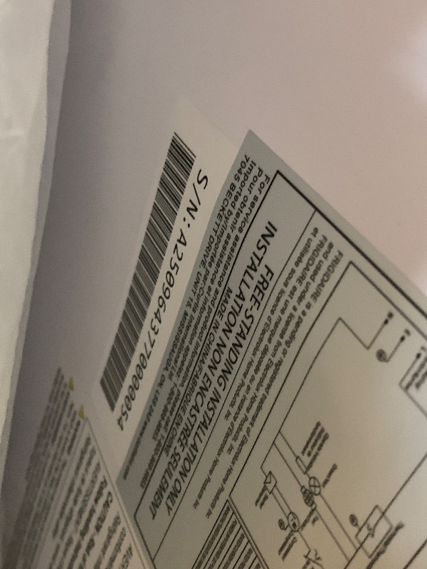 Photo 1 of (3/21/2026 ***FINAL SALE/NO RETURN, SOLD AS PARTS***) Frigidaire Commercial Chest Freezer for Ice Cream and Frozen Foods, Store Displayer, Glass Top Storage Case, 4 Cu. Ft. Bin, Rolling Caster Wheels, Adjustable Temperature, Energy Efficient Cooling