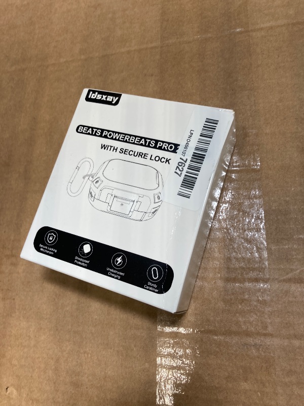 Photo 1 of [Upgrade Secure Lock] for Beats Powerbeats Pro 2 Case Cover, LDSXAY Carbon Fiber Shockproof Protective Cover for Powerbeats Pro 2 2025 with Cleaner Kit & Carabiner (Grey)