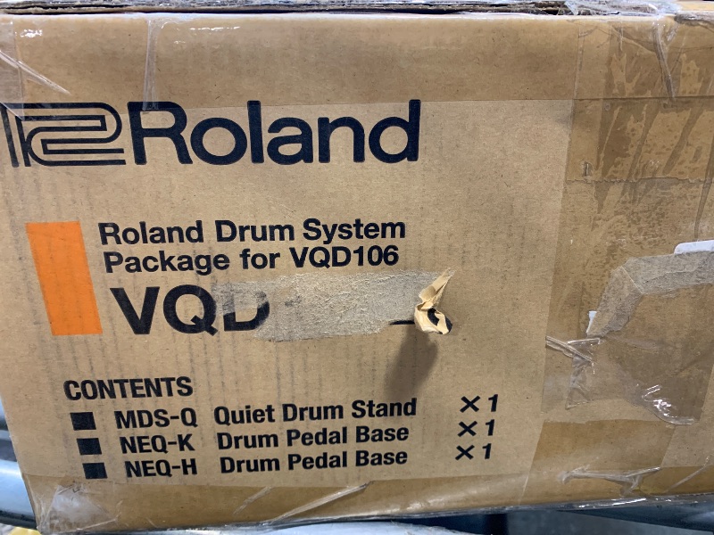 Photo 1 of ******** STAND ONLY ********Roland VQD106 V-Drums | Revolutionary 5-Piece Electronic Quiet Design Drum Kit | Perfect for Home Practice | Up To 75% Noise Reduced Pads | TD-07 Sound Module | Bluetooth Connectivity