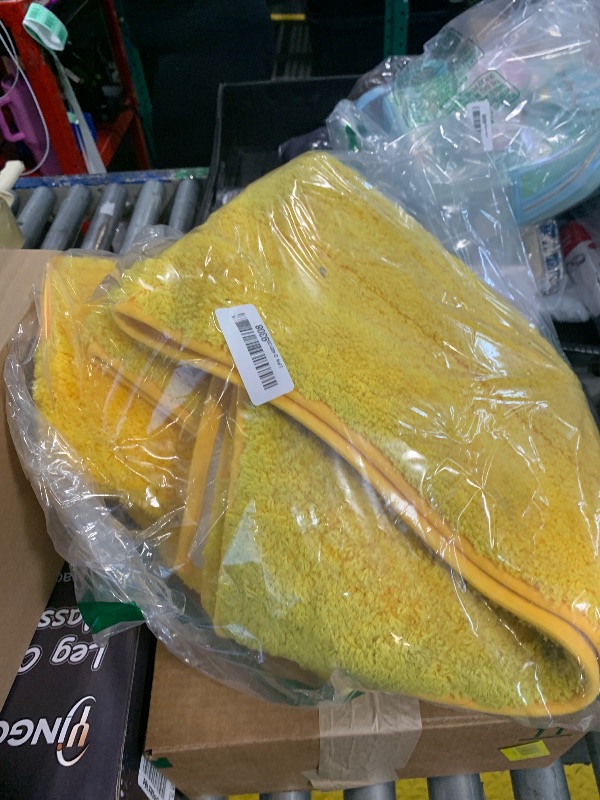 Photo 1 of ***NEEDS TO BE WASHED***SHACOS Yellow Fall Bathroom Rugs Sets 3 Piece, 20"x32" + 20"x47" Non Slip Bath Mat and 20"x24" Toilet Rugs U Shaped Washable, Soft Fluffy Water Absorbent Bathroom Floor Mat