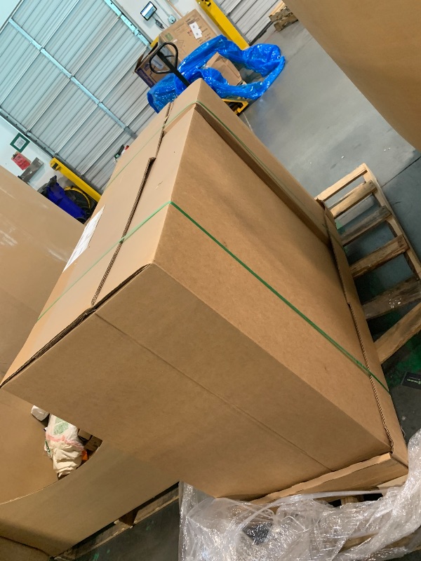 Photo 1 of ** FACTORY SEALED *** Spring Mill Cabinets Eaton Bathroom Vanity with Cabinet, 6 Drawers, Open Shelf, and White Countertop with Integrated Sink, 48.5" W x 18.75" D x 35.41" H, Sage