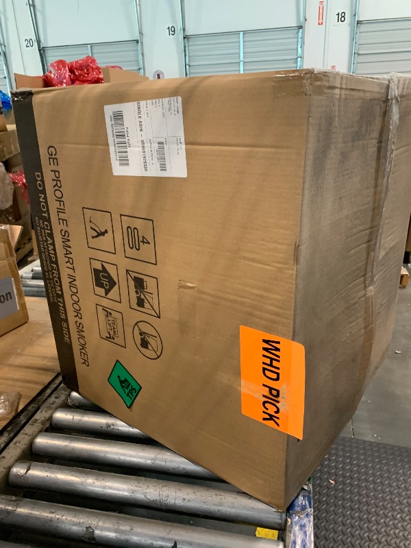 Photo 1 of ** factory sealed *** GE Profile™ Smart Indoor Pellet Smoker, with Active Smoke Filtration, 5 Smoke Control Settings, WiFi Connected, Electric, Countertop BBQ Appliance, Black