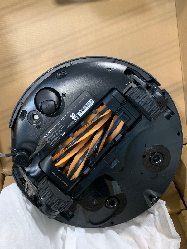 Photo 1 of ** USED *** Mova V50 Ultra Complete Robot Vacuum and Mop Self-Cleaning, 24,000 Pa Suction, Liftable Navigation with Obstacle Overcoming and Warm Water Mopping with DuoSolution System Designed for Pets, Black