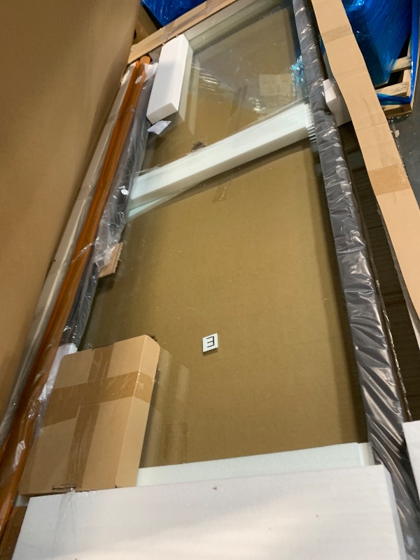 Photo 1 of ** SIMILAR ***  H Glass Shower Door, UCALAFEE Sliding Shower Door with Clear Tempered Glass, Bathroom Doors for Walk in Shower Silent Soft-Close Design, Matte Black