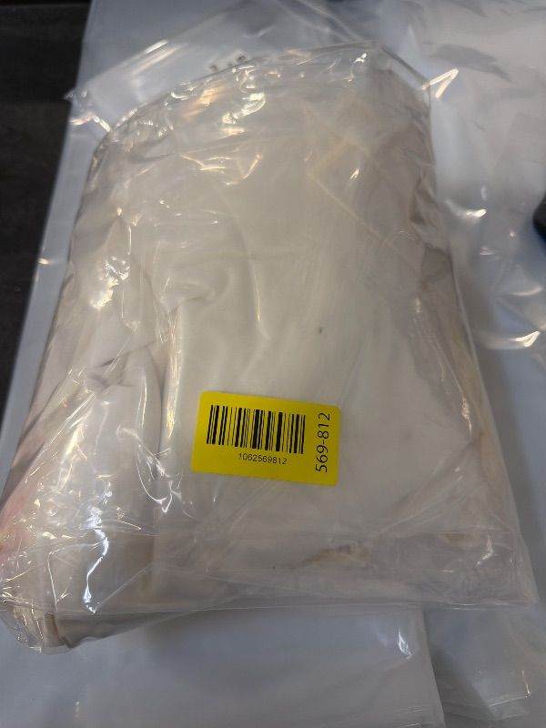 Photo 1 of 10x10ft Wrinkle Free Ivory Backdrop Curtain for Parties Soft Fabric Drapes Wedding Ivory Curtain Backdrop for Birthday Party Decorations Background for Photography 5x10ft,2 Panels