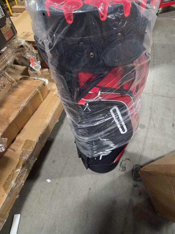 Photo 1 of ***WILL NOT STAND COMPLETELY STILL*** UNIHIMAL 14-Way Golf Cart Bag Pro with Full Length Divider Top, Golf Bag for Men with Handles and Rain Cover