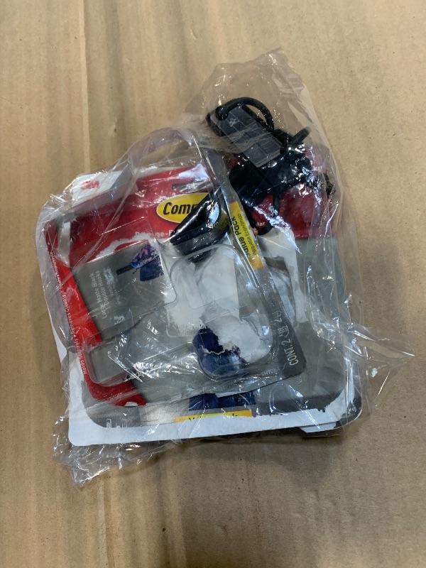 Photo 1 of ** SOLD AS IS NO RETURN/REFUNDS**SEE COMMENTS!
Command Large Matte Black Double Hooks, 2 Hooks and 2 Strips, Damage Free Hanging Wall Hooks with Adhesive Strips, No Tools Coat Hooks for Hanging Home Decor, Holds up to 4 lb