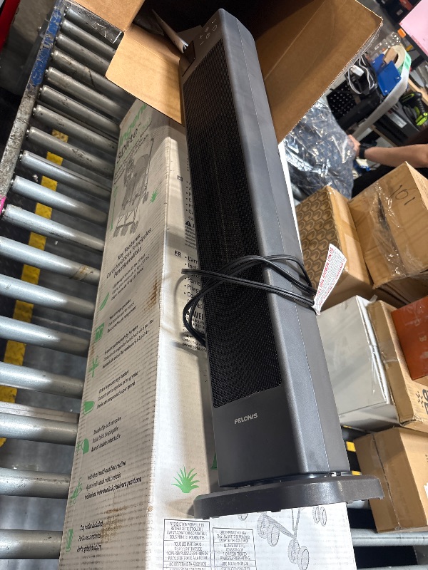 Photo 1 of ** FINAL SALE SOLD AS IS VENTA FINAL VENDIDO TAL CUAL, SIN DEVOLUCIONES**

PELONIS Oscillating Ceramic Tower Indoor Space Heater for Home with Oscillation, Programmable Thermostat & ECO Mode, 12H Timer & Remote Control, Safety Protection, 23 Inches, 1500W
