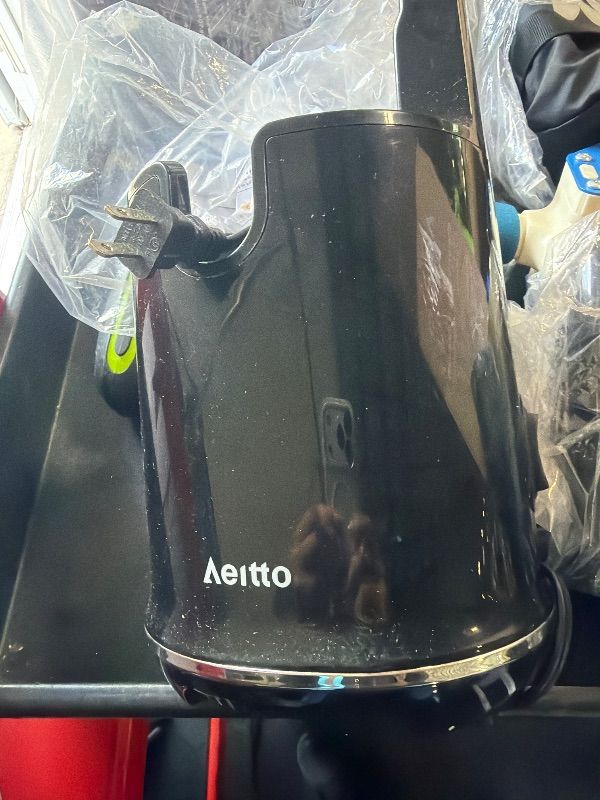 Photo 1 of ** SOLD AS IS, NO REFUND/RETURN** SEE COMMENTS!
Cold Press Juicer, 5.3" Extra Large Wide Mouth, Aeitto Slow Juicer Machines, High Juice Yield, Fit Whole Vegetables & Fruits, Professional Juice Extractor Machine,Self Feeding, Easy to Clean