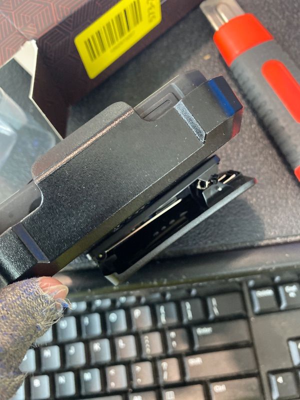 Photo 1 of ***CLIP BROKEN*** VEGO for Z Flip 6 Case with Hinge Protection, for Samsung Z Flip 6 Case with 360° Rotatable Ring Kickstand & Built-in Screen Protector & Belt Clip Holster Shockproof Cover - Green