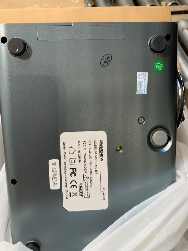 Photo 1 of [Compatible with Netflix ] Movie Projector with WiFi6 and Bluetooth5.3, Built-in App Store, Dolby Audio & Electric Focus & Auto Keystone, 4K Support High Brightness Outdoor Projectors, 1080P Proyector