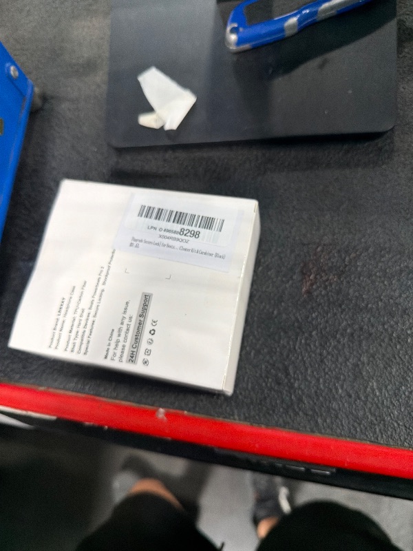 Photo 1 of [Upgrade Secure Lock] for Beats Powerbeats Pro 2 Case Cover, LDSXAY Carbon Fiber Shockproof Protective Cover for Powerbeats Pro 2 2025 with Cleaner Kit & Carabiner (Black)