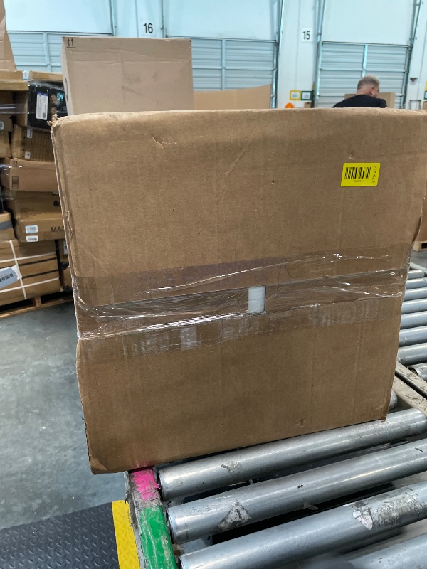 Photo 1 of ***DAMAGED*** IRIS USA 47 Qt. Extra-Large Stackable Storage Drawer Plastic Drawer Organizer with Clear Doors, for Pantry Bedroom Closet Kitchen Under-Sink Home and Office De-Clutter Shoes and Crafts, White, 2-Pack