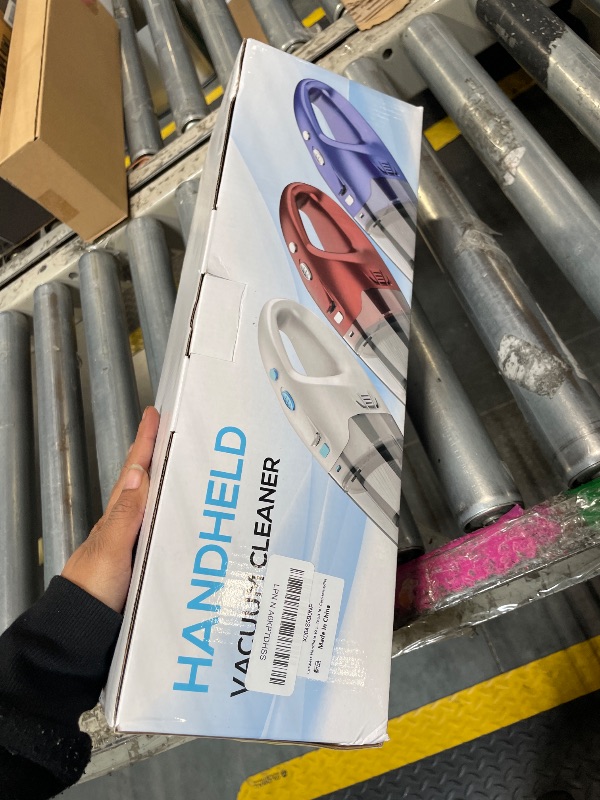 Photo 1 of ***UNCLEAN***YOOHI Handheld Vacuum Cordless Rechargeable – 6000Pa Mini Hand Held Vacuum, LED Light, 20–25 Mins Runtime, USB Charging, 500ML Cup – Lightweight Small Vacuum Cleaner Cordless for Car/Office/Home