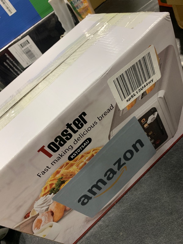 Photo 1 of WHALL Touch Screen Toaster 2 Slice,Smart Digital Toaster with 1.5" Wide Slots,6 Shade Settings & 6 Bread Types,Memory Function,Countdown Timer, Brushed Stainless,Ideal Kitchen Gift & Essential