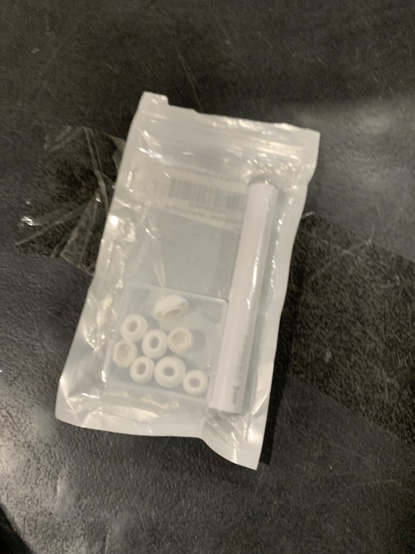 Photo 1 of [4 Pairs] Replacement Ear Tips for AirPods Pro and 2nd Generation With Noise Reduction Hole, 3 in 1 Cleaner Kit for AirPods 1 2 3, Silicone Ear Tips (XS/S/M/L)