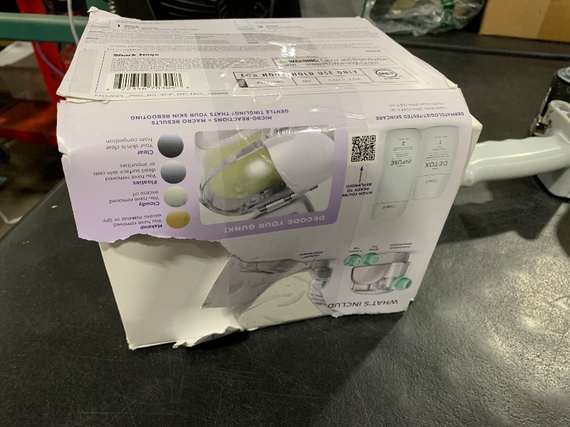 Photo 3 of Shark FacialPro Glow at-Home Hydro-Powered Facial System with DePuffi Hot & Cold Therapy – Professional Spa Skincare Device for Pore Cleansing, Hydration, & Radiant Glow, Lilac, FH320PL