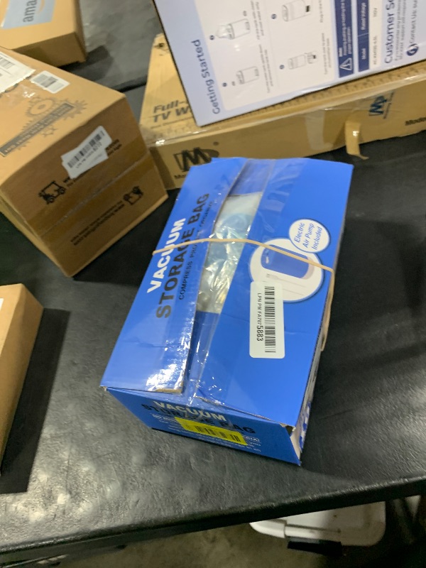 Photo 1 of 10 Pack Travel Vacuum Storage Bags with Rechargeable Wireless Electric Pump for Luggage, Suitcase, Carry-on Size Vacuum Seal Compression Space Saver Bags for Clothes and Clothing Travel