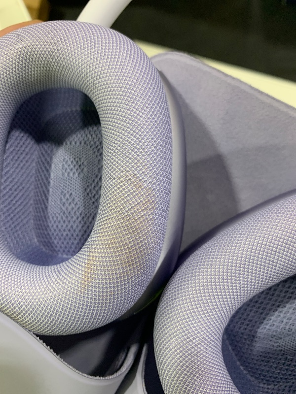 Photo 1 of Apple AirPods Max Wireless Over-Ear Headphones, Pro-Level Active Noise Cancellation, Transparency Mode, Personalized Spatial Audio, USB-C Charging, Bluetooth Headphones for iPhone - Purple