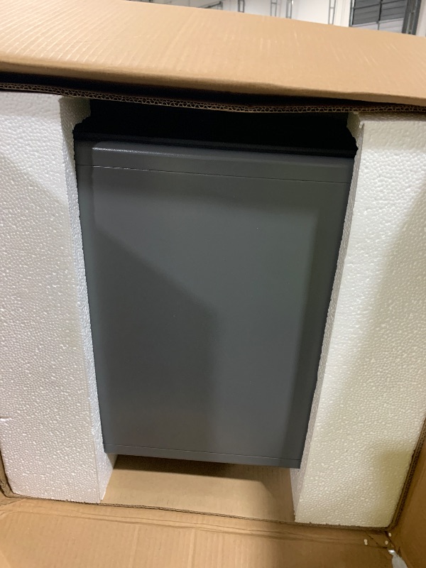 Photo 1 of SentrySafe Fireproof and Waterproof Gray Steel Home Safe with Digital Keypad Lock, Floor Safe with Interior Lighting Secures Money, Documents, 2.05 Cubic Feet, SFW205GQC