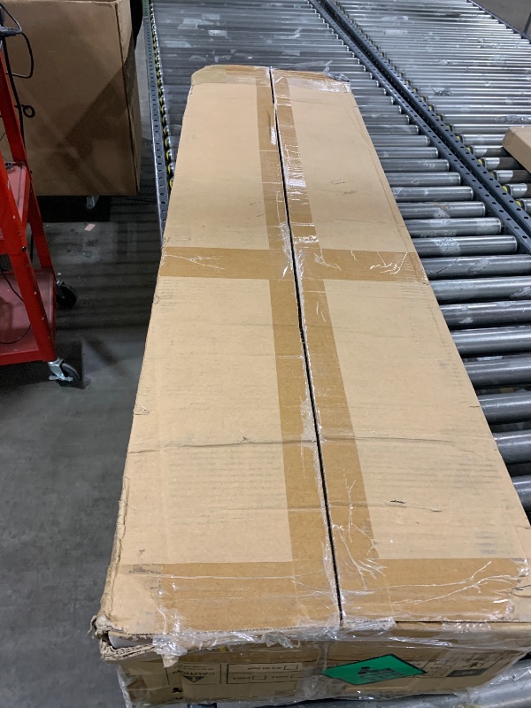 Photo 1 of Claiks Standing Desk with Drawers, 48x24 Inch Electric Stand Up Desk, Adjustable Height Computer Workstation, Black