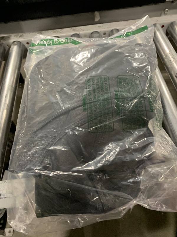 Photo 1 of **USED** HWK Brando Classic Black Leather Motorcycle Jacket for Women - Comfy Vintage Design with Polyester Thermal Lining - All-Season Riding - X-Large Black - Women's Leather Jacket