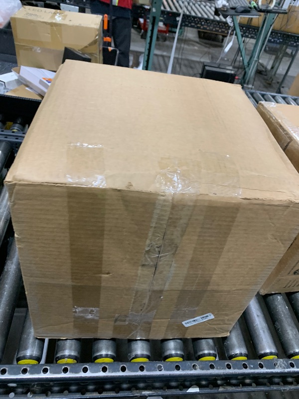 Photo 1 of *IMPERFECT, DAMAGED* CozyLux King Size Comforter Set Light Blue, 7 Pieces Pintuck Bed in A Bag Blue Comforter King Size, Pinch Pleat Bedding Set with All Season Comforter, Sheets, Pillowcases & Shams