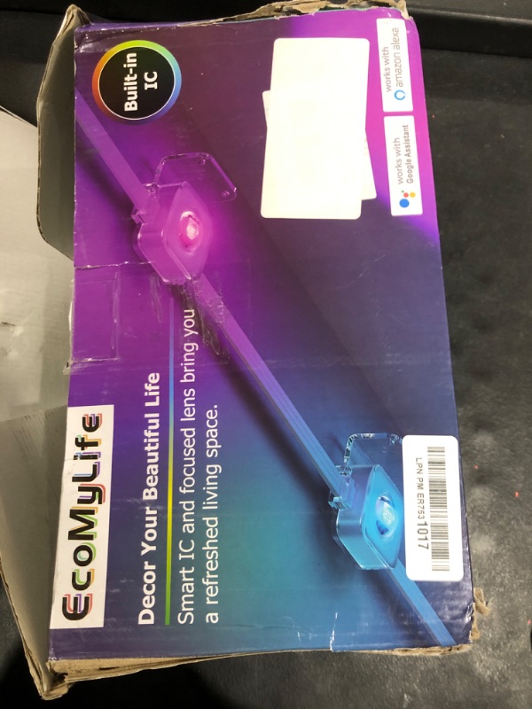 Photo 1 of 100ft Solar Permanent Outdoor Light, Smart RGB Plus IC Outside Lights for House, App/Remote Control String Light, Work with Alexa, IP67 Waterproof LED Strip for Daily Party Christmas All Holiday Decor