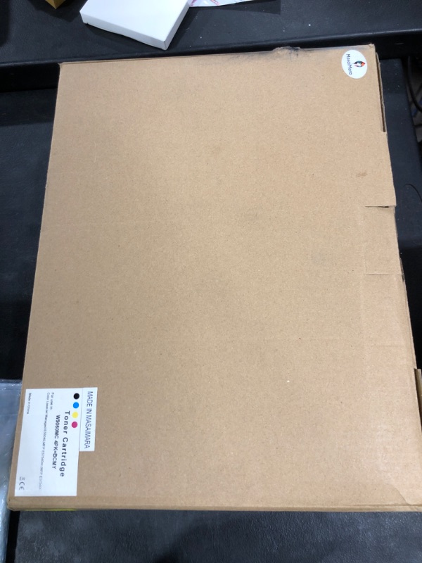 Photo 1 of MasaiMara W9060MC W9061MC W9062MC W9063MC Compatible Toner Cartridges Replacement for HP Color Managed E55040 E55040DW E57540dn E57540 E57540C Printer(Black, Cyan, Magenta, Yellow, 4-Pack)