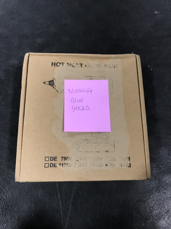 Photo 1 of 100w Cordless Hot Melt Glue Gun Compatible with Milwaukee M18 18V Battery, High Temp Electric Power Glue Gun with 20pcs 11x150mm Glue Sticks for Arts Crafts DIY Decor School Home Repair (No Battery)