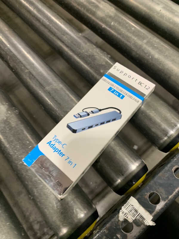 Photo 1 of ?Upgrade? USB C/USB Hub, BERLAT Aluminum 7 in 1 USB C & USB Hub with USB 3.0, USB 2.0 Ports for PC/Laptops/MacBook Pro/Air/iMac/iPad and More Devices