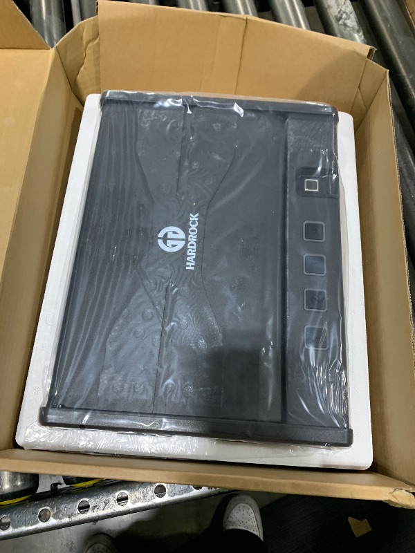 Photo 1 of [ 20% Larger capacity ] Biometric gun safe with fingerprint lock box,Large pistol safes for handgun,nightstand hidden gun storage for bedside,quick access?ammunition storage security box for Home