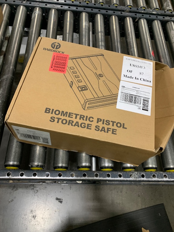 Photo 1 of [ 20% Larger capacity ] Biometric gun safe with fingerprint lock box,Large pistol safes for handgun,nightstand hidden gun storage for bedside,quick access?ammunition storage security box for Home