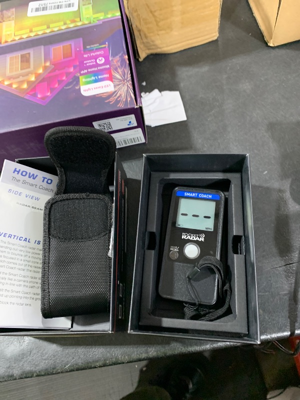 Photo 1 of Pocket Radar Smart Coach Speed Gun for Baseball, Softball, Cricket - Accurate Pitching & Sports Speed Measurement, Portable Baseball Radar Gun Compatible with Pocket Radar App (iOS/Android)