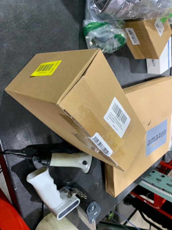 Photo 1 of [Snowy] 4 Pcs Christmas Candle Rings Wreaths, Mini Wreaths - 9"x3.5" Real Touch Cedar Wreath with Cypress Snowy Pinecones & Red Berry Christmas Candle Ring Holder for Home Table Centerpiece Decor