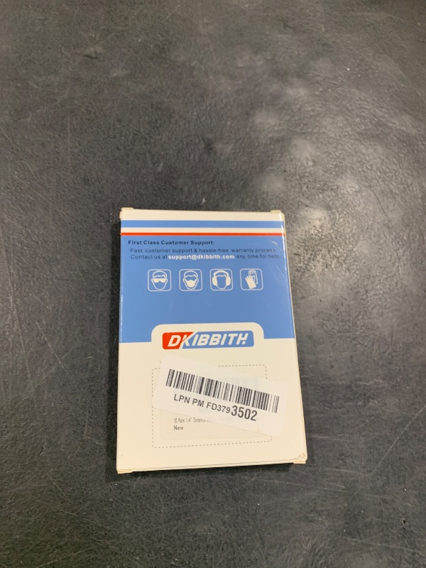 Photo 1 of 10 Pack 1/4" Concrete Drill Bits, Masonry Drill Bit Set, 6mm Tungsten Carbide Drill Bit Set for Tile/Ceramic/Glass/Mirror/Brick/Plastic/Cement, 1/4" Quick Change Hex Shank, in Carrying Case