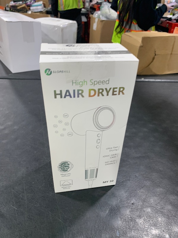Photo 1 of (OUTLET)slopehill 110,000 RPM Professional Hair Dryer - 0.8lb Ultra-Lightweight