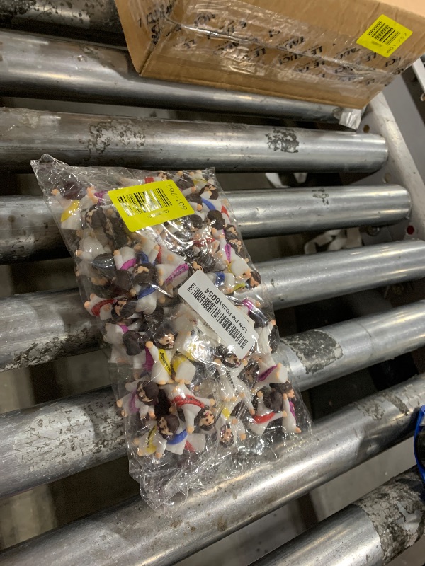 Photo 1 of 105 PCS Little Jesus Figures,Mini Jesus Figurines - Tiny Statues for Easter Egg Stuffers,Religious Gifts,Parties,Baptism Gifts,Multicolor Miniature Decorations,Hide and Seek Figurines?Multicolor?