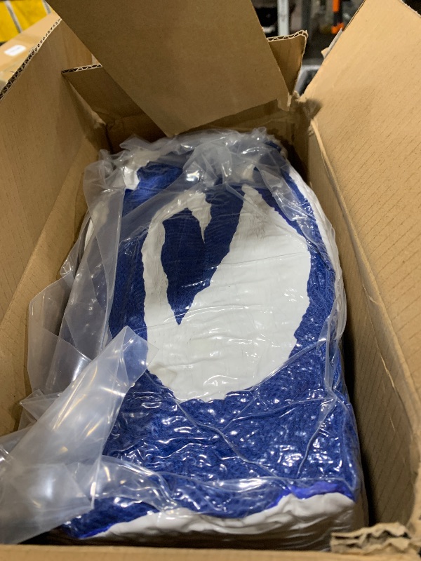 Photo 1 of WhatsBedding 5 Inch Memory Foam Full Size Mattress Topper 100% Cotton Top, Filled with Breathable & Soft Memory Foam Pillow Top,4 Elastic Straps, 75x54x5 Inch, Full