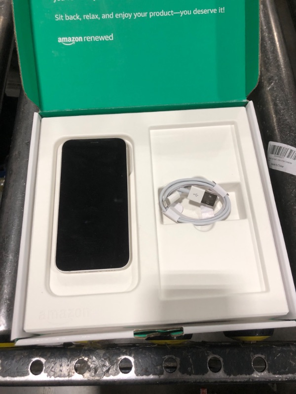 Photo 1 of Apple iPhone 12 Mini, 64GB, White - Unlocked (Renewed Premium)