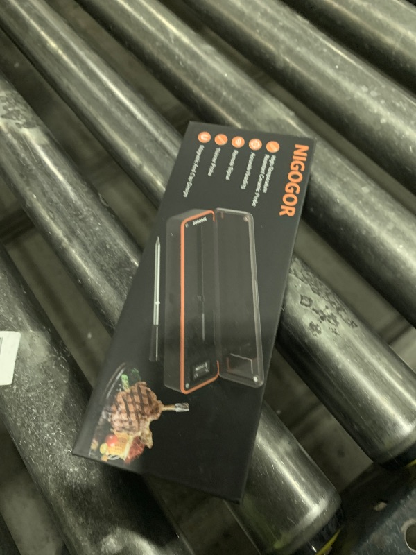 Photo 1 of Smart Wireless Meat Thermometer with Thinnest Probe, Magnetic Bluetooth Food Thermometer, Remote Tracking and Real-Time Readings from Apps, for iOS and Android, for BBQ, Grill, Smoker