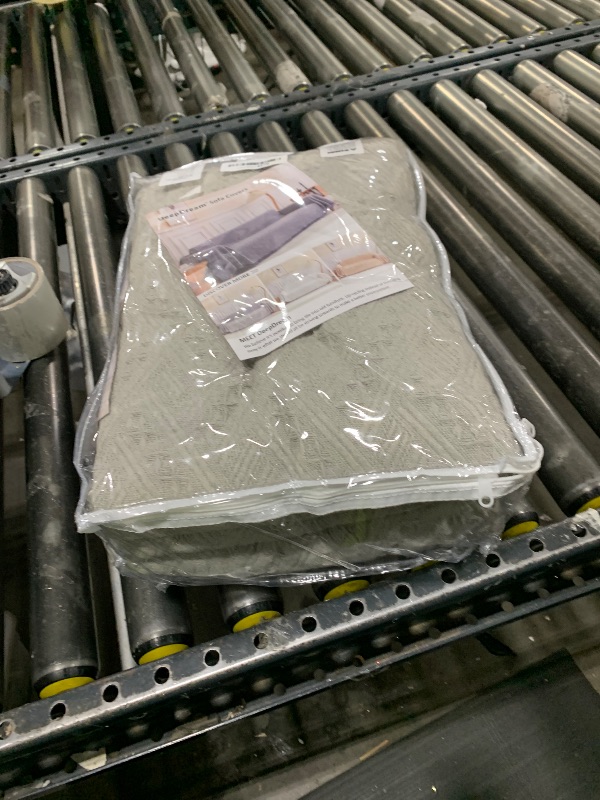 Photo 1 of Deep Dream Sectional Couch Covers, 2 Pieces Sectional Sofa Cover, L Shaped Couch Covers, Couch Cover for Sectional Sofa (X-Large, 63" x 110" + 71" x 118, Light Grey)