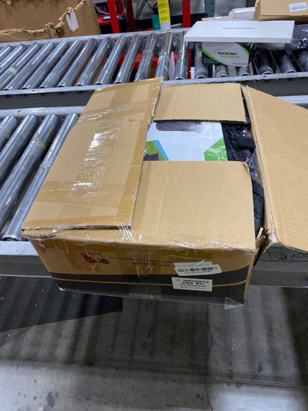 Photo 1 of 10L0L 2 Passenger Deluxe Golf Cart Driving Enclosure for EZGO TXT & RXV Model, 4-Sided Clear Window 600D Rain Cover All Weather Windproof Waterproof