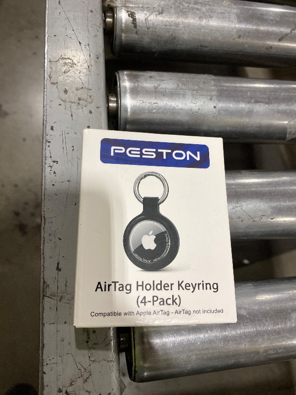 Photo 1 of [4-Pack] Case for Apple AirTag Holder Keychain – IPX6 Waterproof, Anti-Lost, Scratch-Resistant Case for Air Tag – for Keys, Pets, Luggage