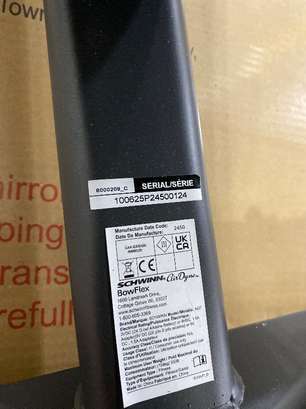 Photo 1 of Schwinn Airdyne AD7