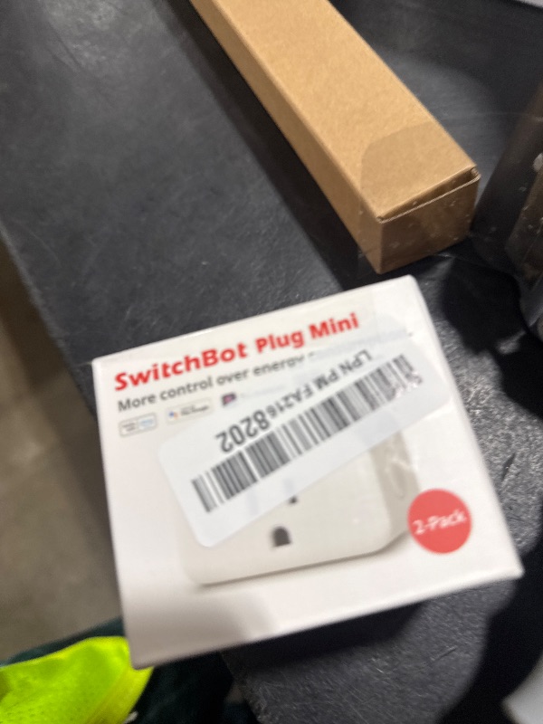 Photo 1 of ?2025 New? SwitchBot Smart Plug Mini 15A(2 Pack), Energy Monitor, Smart Home WiFi(2.4GHz) & Bluetooth Outlet, Compatible with Alexa & Google Home, APP Remote Control & Timer Function, No Hub Required