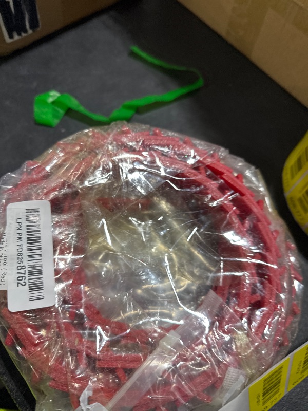 Photo 1 of 10FT Adjustable V Belt 5 / 8", Type B 10 Feet Power Twist V - Belt, Link Belt 5 / 8 Inch for Latches and Woodworking Tool ( Red )