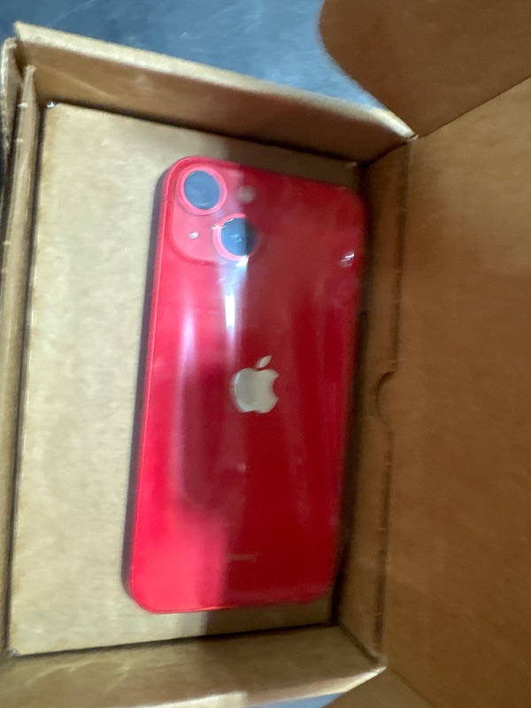 Photo 1 of Apple iPhone 14, 128GB, (PRODUCT) Red - Unlocked (Renewed)