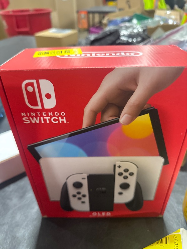 Photo 1 of Nintendo Switch – OLED Model w/White Joy-Con